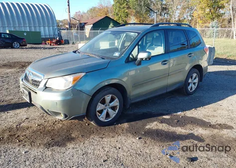 2015 Subaru Forester 2.5I Premium из США, поврежденный, VIN JF2SJADC3FH562938